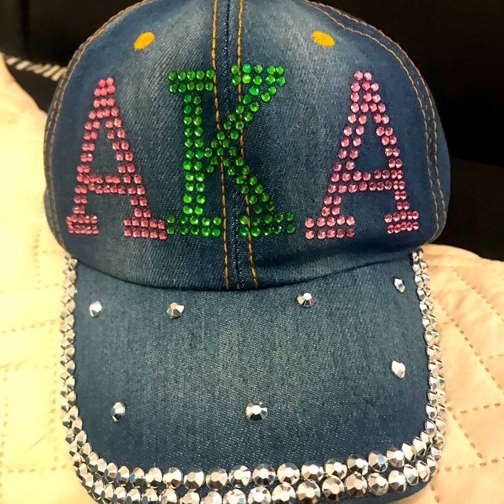 NWOT AKA Graphic Embellished Baseball Cap